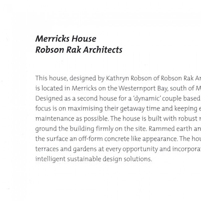Robson Rak Architects – Press